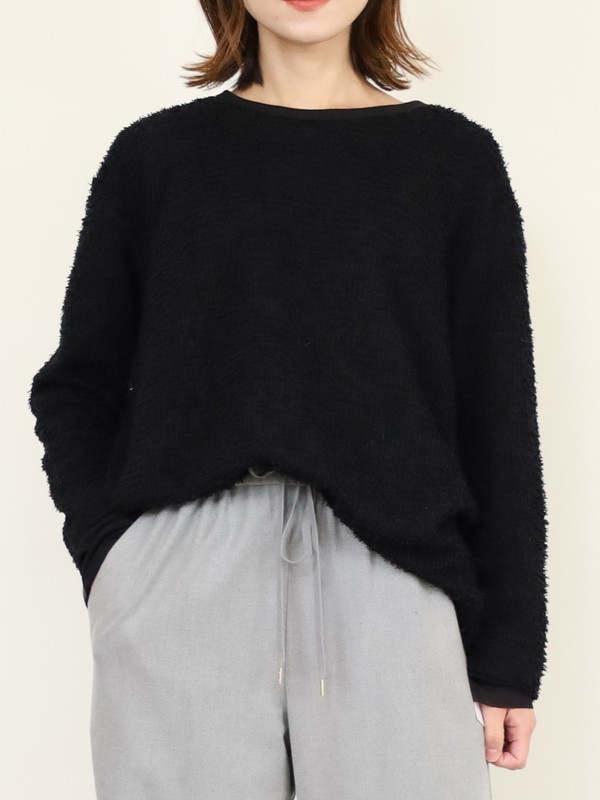 【CYAN TOKYO】チュールコンビフェザートップス