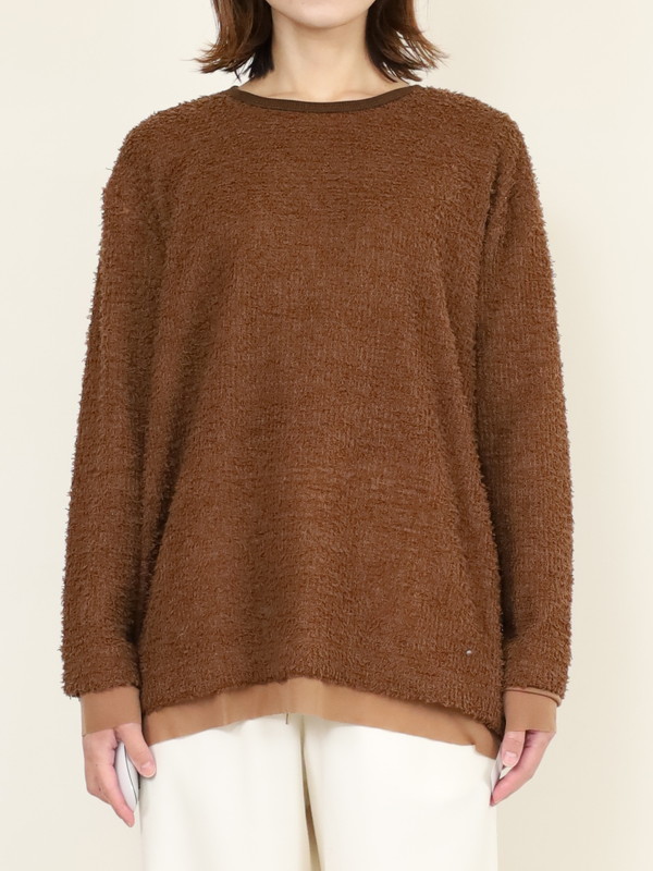 【CYAN TOKYO】チュールコンビフェザートップス