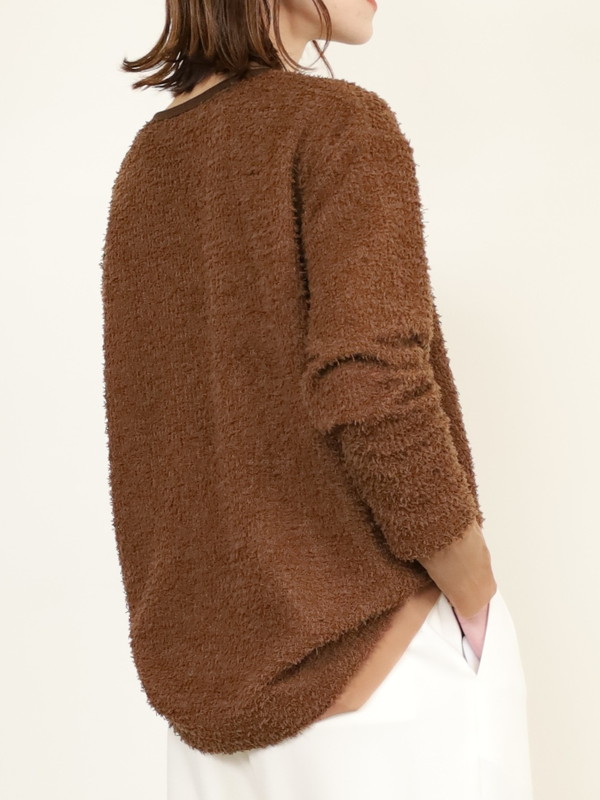 【CYAN TOKYO】チュールコンビフェザートップス