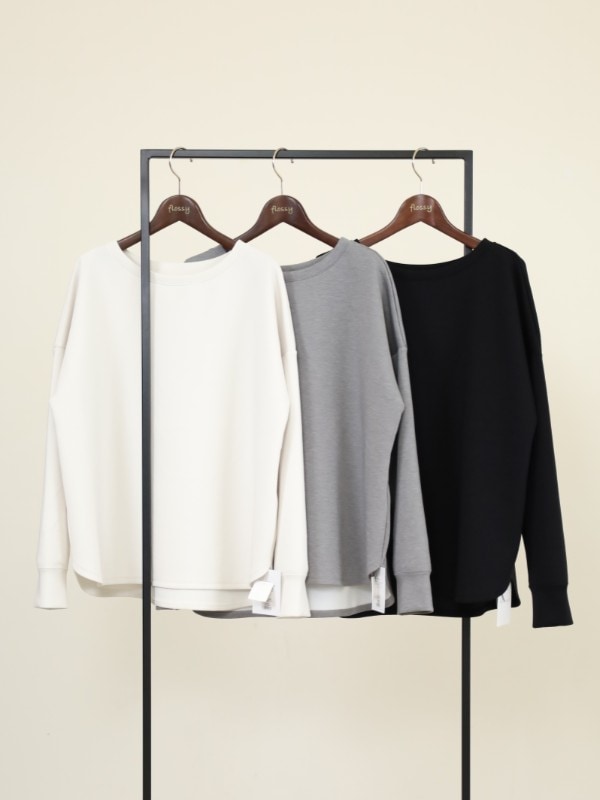 【MICA&DEAL】ヘムラウンドポンチプルオーバー