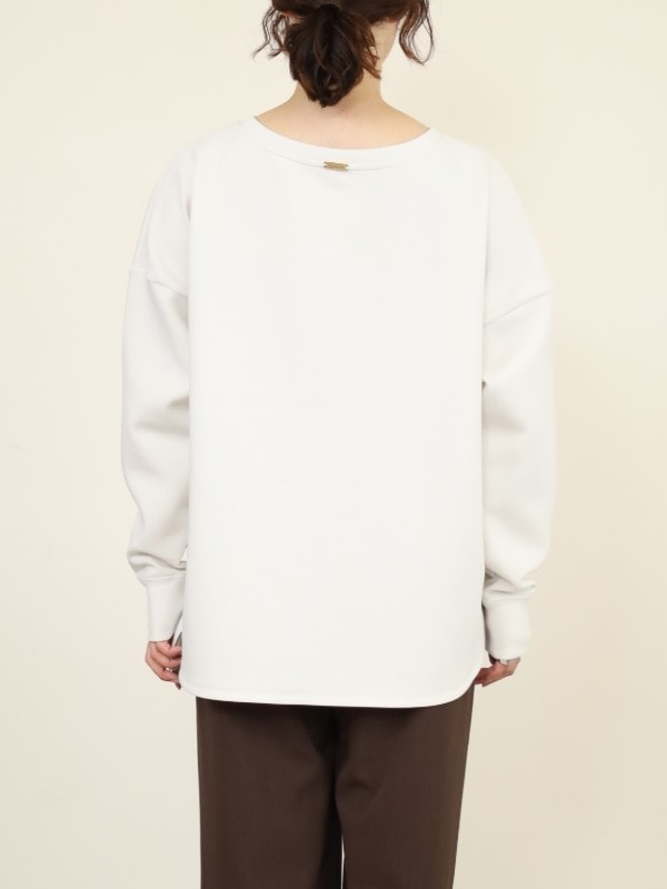 【MICA&DEAL】ヘムラウンドポンチプルオーバー