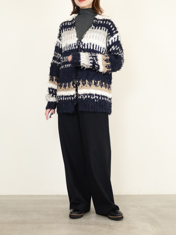 【VERSEAU】ソフトハイネックカットソー