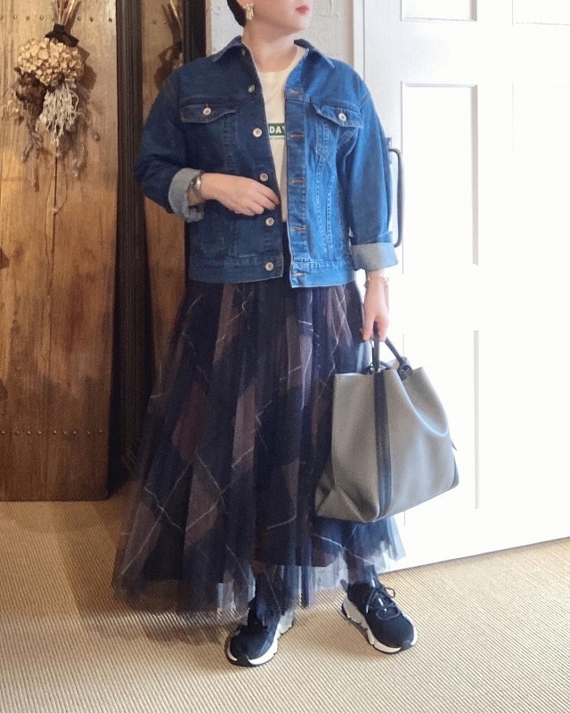 【Mica&deal】 デニムジャケット 0122305214