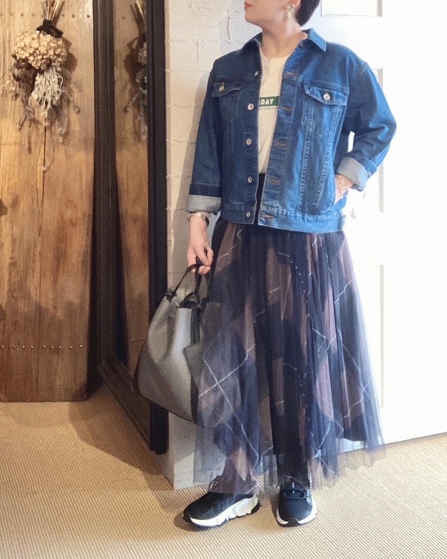 【Mica&deal】 デニムジャケット 0122305214