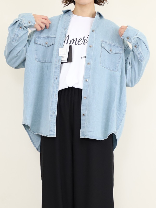 【MICA&DEAL】ミリタリーシャツ