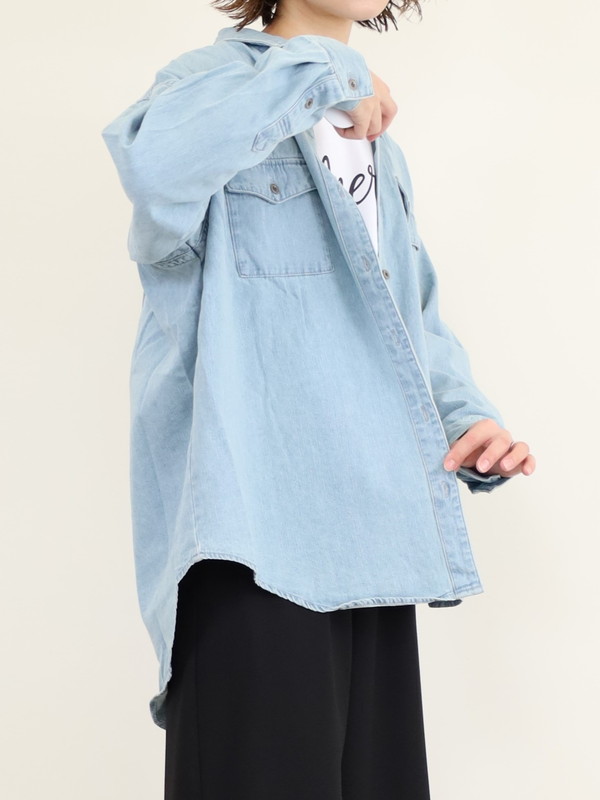 【MICA&DEAL】ミリタリーシャツ