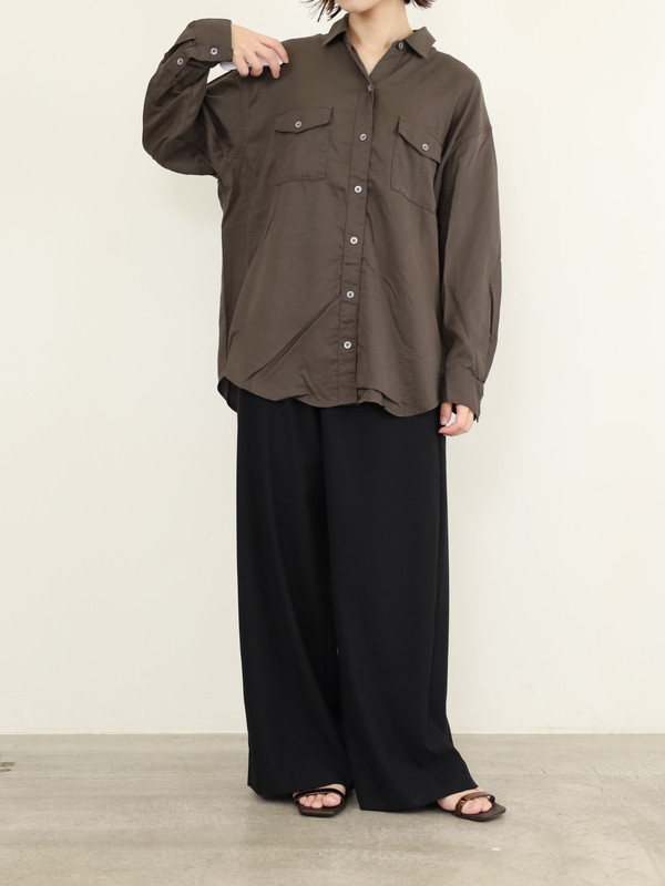 【MICA&DEAL】ミリタリーシャツ