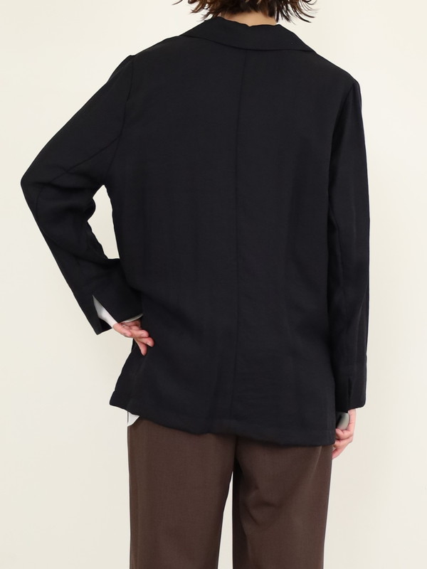 【Un carnet】ツイルテーラードジャケット