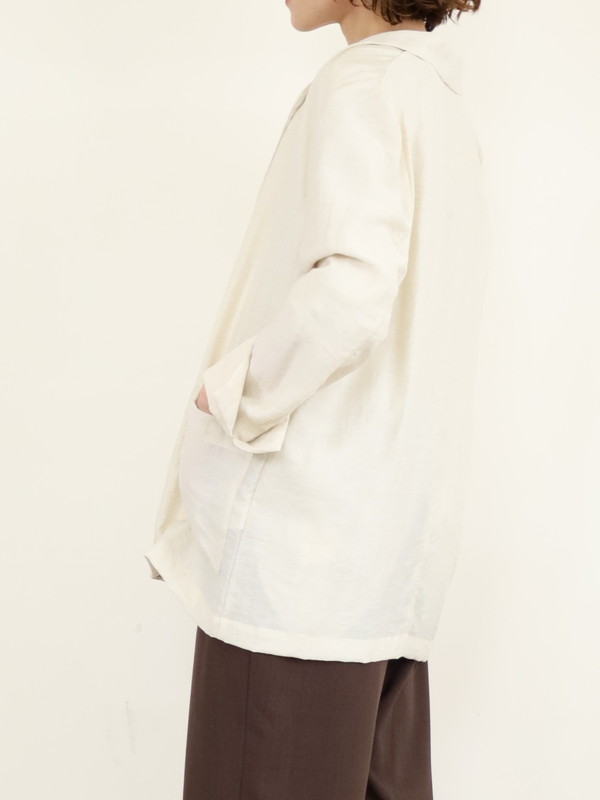 【Un carnet】ツイルテーラードジャケット