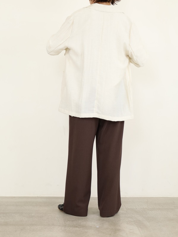 【Un carnet】ツイルテーラードジャケット