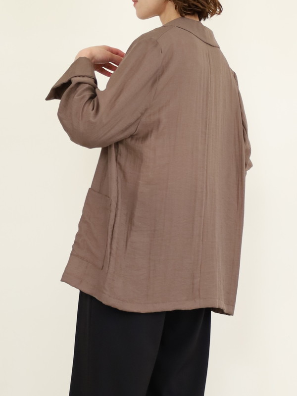 【Un carnet】ツイルテーラードジャケット