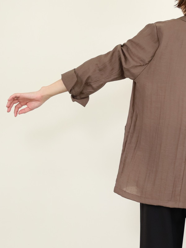 【Un carnet】ツイルテーラードジャケット