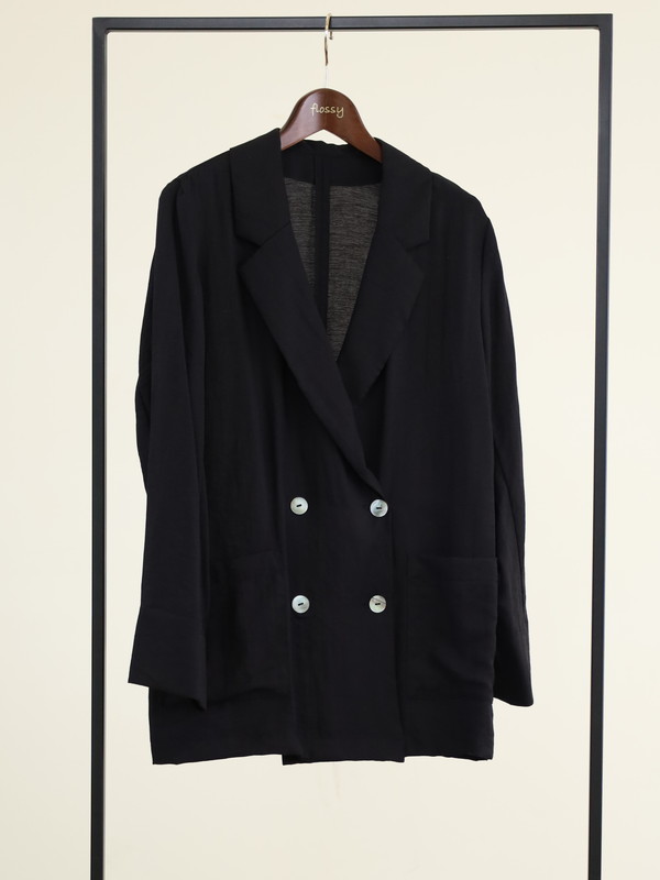 【Un carnet】ツイルテーラードジャケット