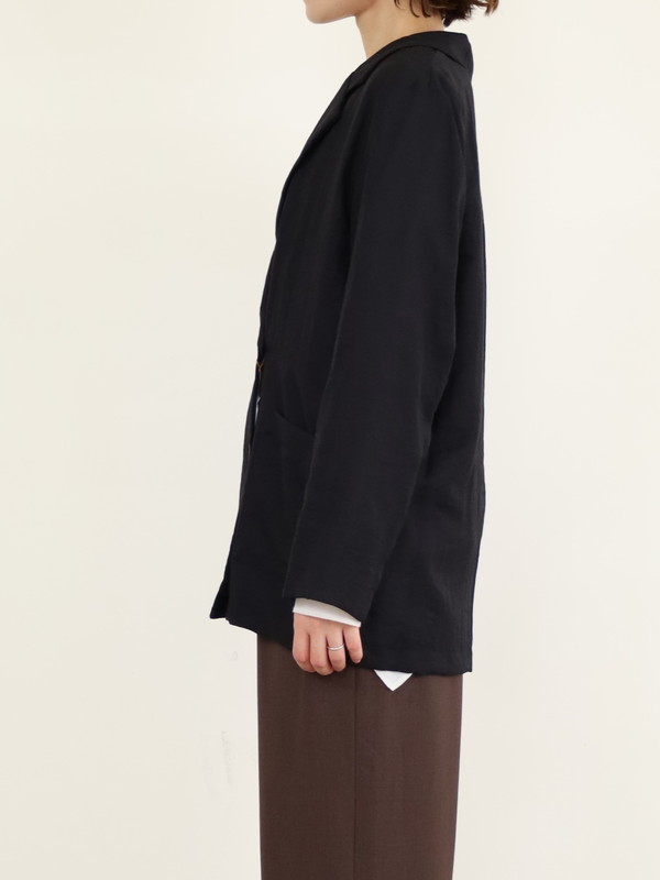 【Un carnet】ツイルテーラードジャケット