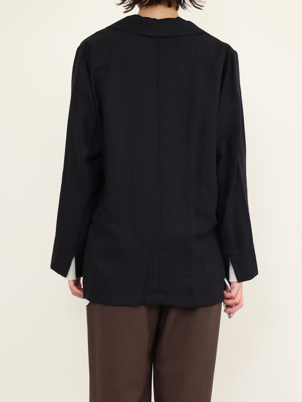 【Un carnet】ツイルテーラードジャケット