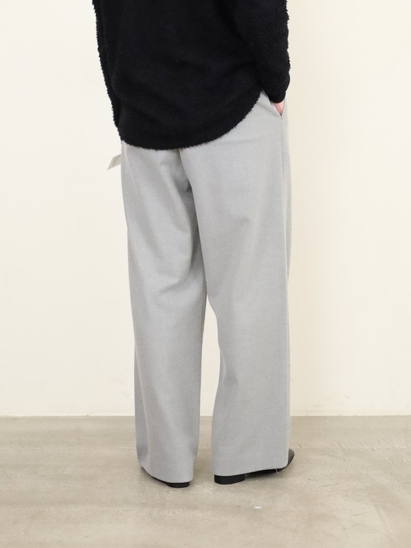 【Doneeyu】カシミヤタッチ両面起毛ドロストパンツ