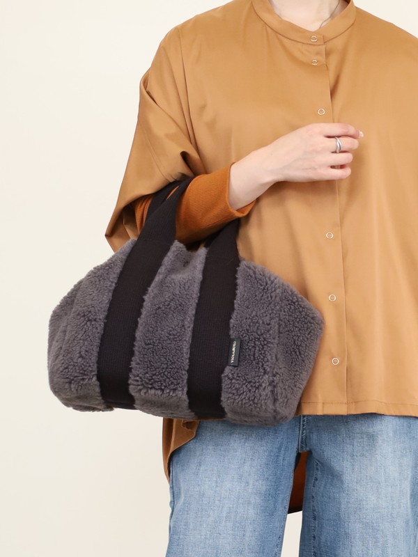 【VIOLA'dORO】エコムートンテープハンドル2WAYトート