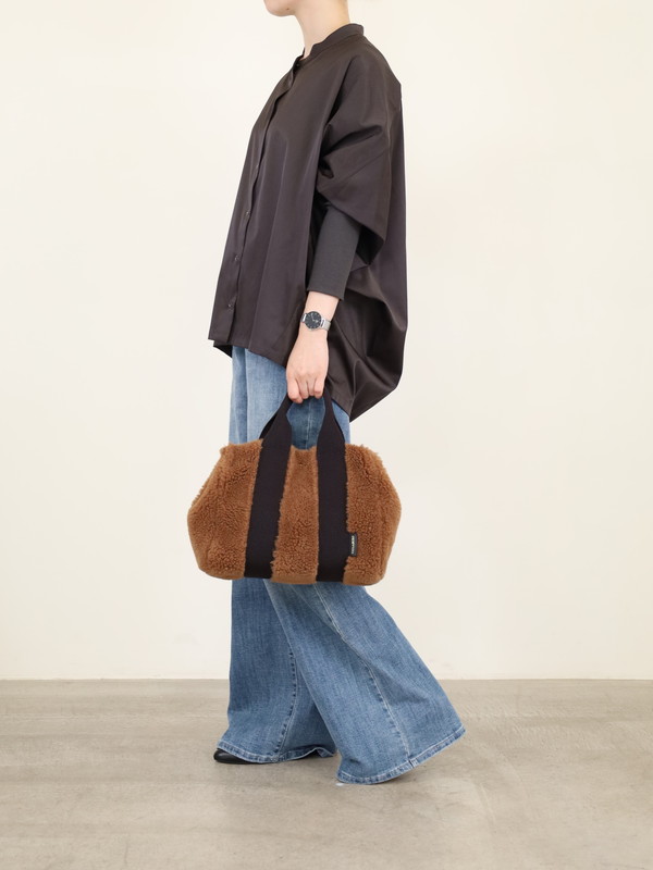 【VIOLA'dORO】エコムートンテープハンドル2WAYトート