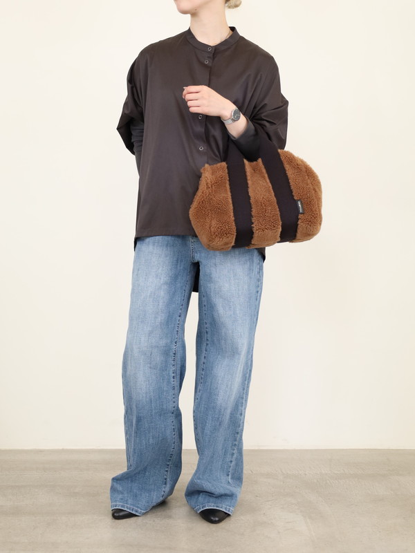 【VIOLA'dORO】エコムートンテープハンドル2WAYトート