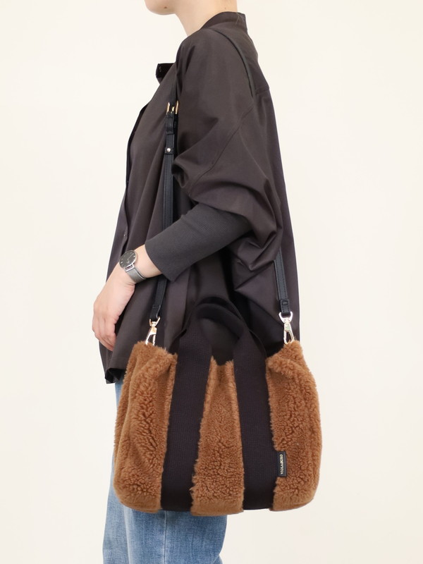 【VIOLA'dORO】エコムートンテープハンドル2WAYトート