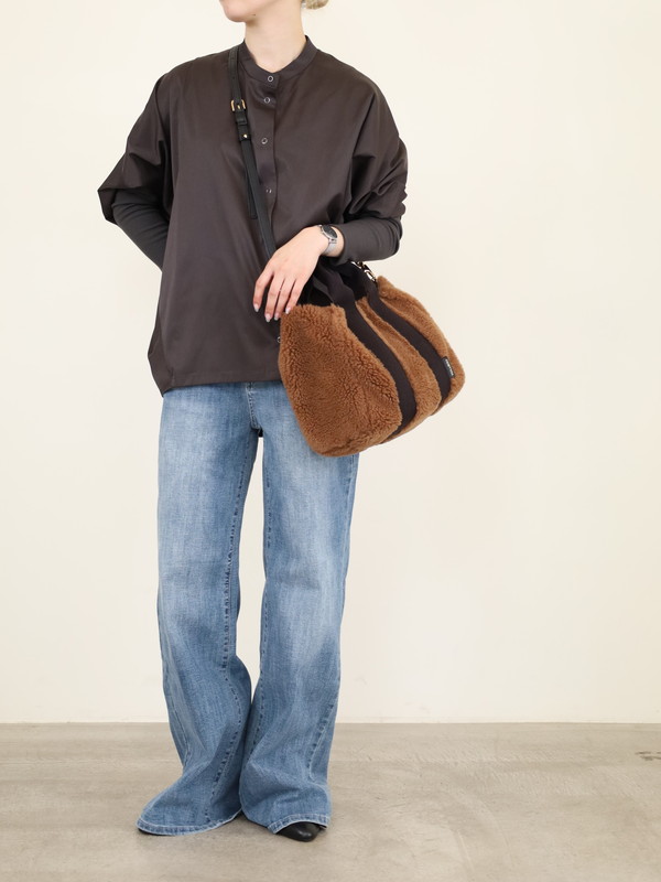 【VIOLA'dORO】エコムートンテープハンドル2WAYトート