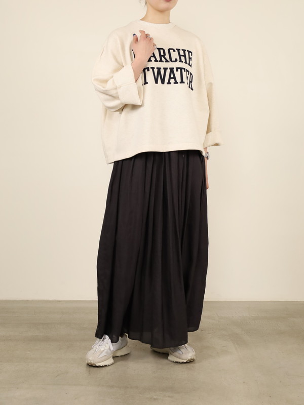 【美品】 マイカアンドディール ワイドスリーブプリントスウェット 楽天市場】【40%OFF アフターSALE】MICA&DEAL マイカアンド