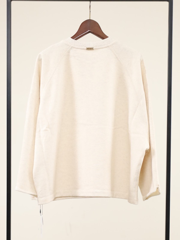 MICA&DEAL スウェット MICA&DEAL】ワイドスリーブロゴスウェット