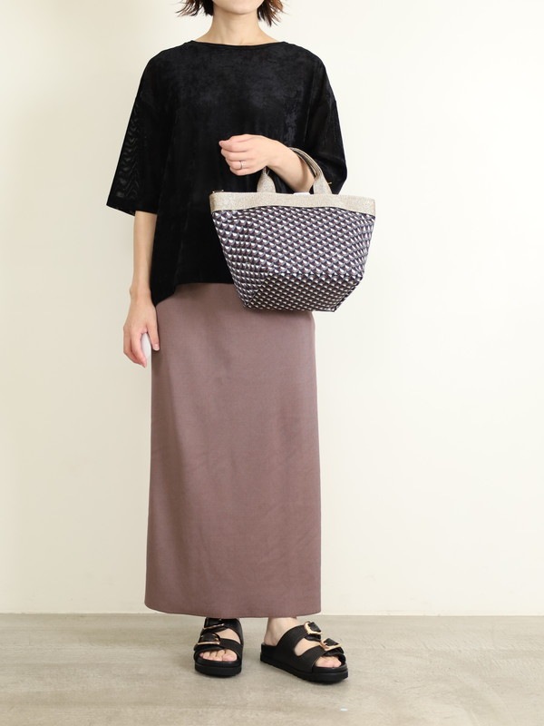 【VIOLAd'ORO】キラリ☆ナイロンバッグ