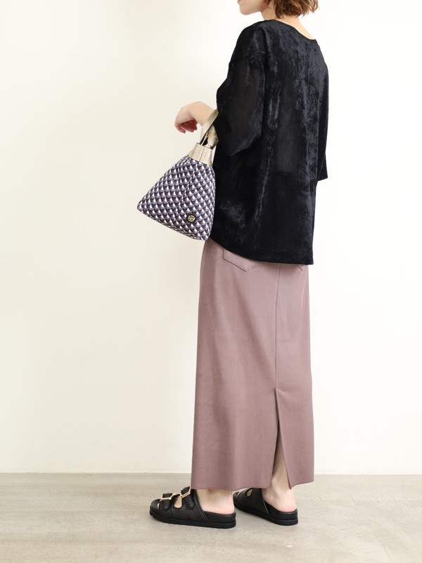 【VIOLAd'ORO】キラリ☆ナイロンバッグ