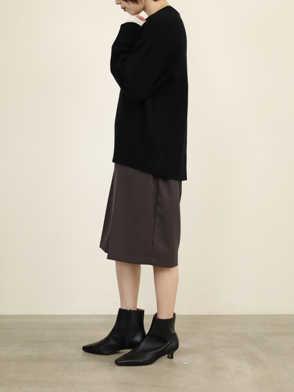 【trois】ウールライクショートパンツ