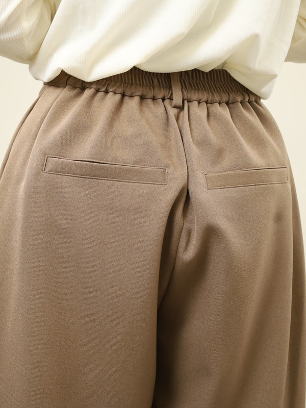 【trois】ウールライクショートパンツ