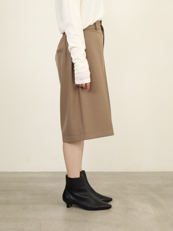 【trois】ウールライクショートパンツ