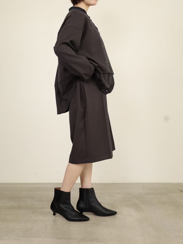 【trois】ウールライクショートパンツ