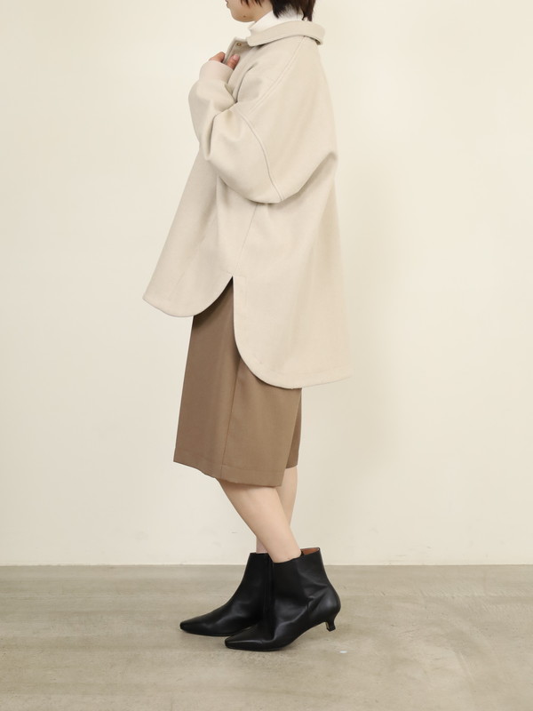 【trois】ウールライクショートパンツ