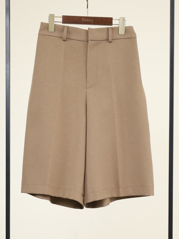 【trois】ウールライクショートパンツ