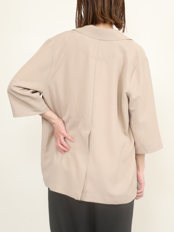 【siro de labonte】テーラード7分袖ジャケット