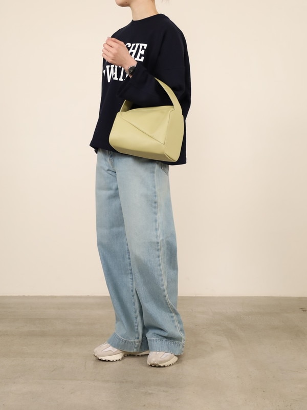 【cache chache】アシンメトリーワンハンドルバッグ