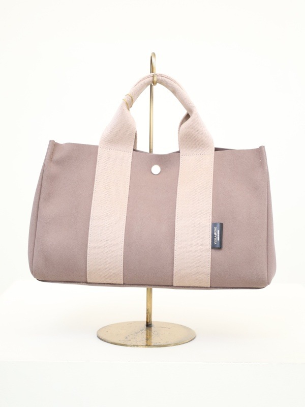 【VIOLA'dORO】エコスエード横長トートバッグ 