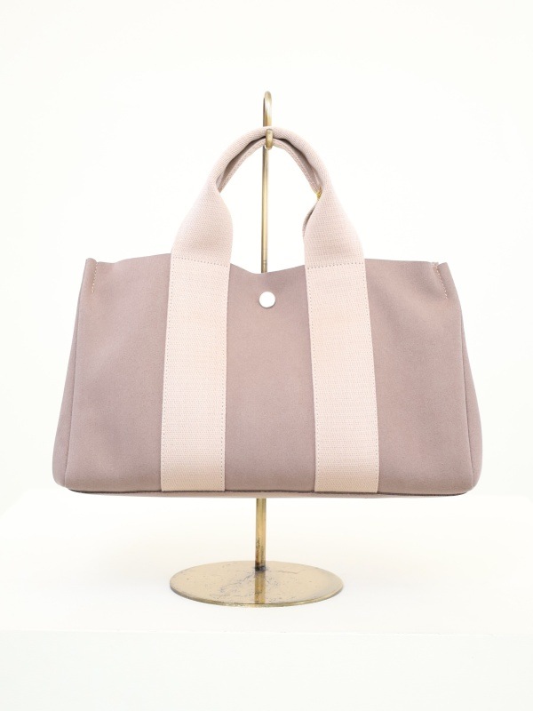 【VIOLA'dORO】エコスエード横長トートバッグ 