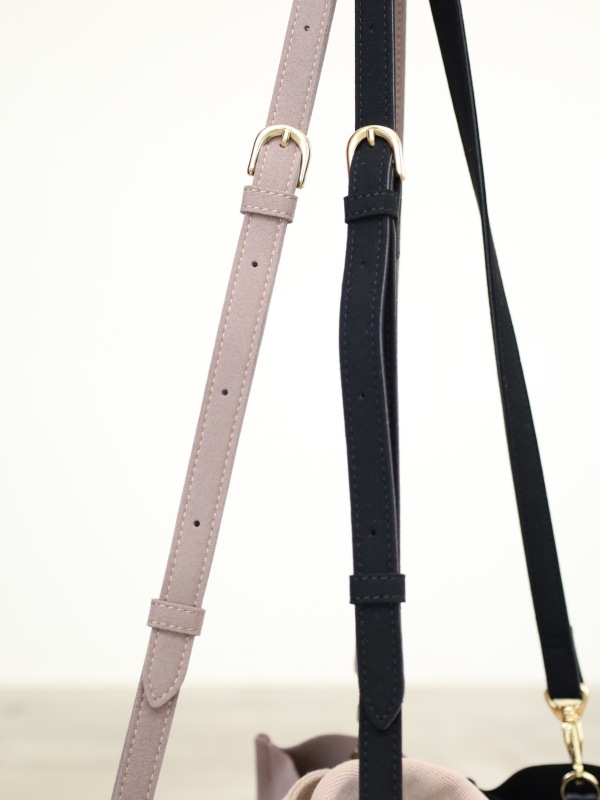 【VIOLA'dORO】エコスエード横長トートバッグ 