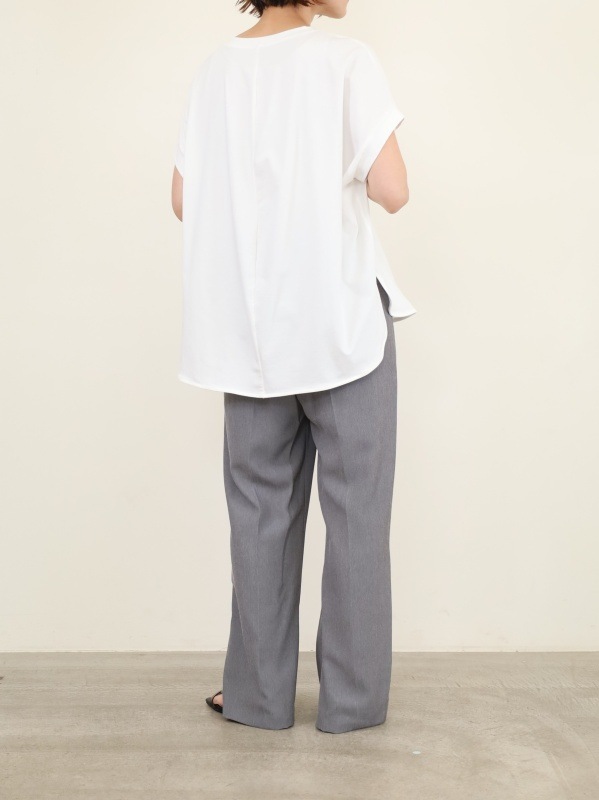 【ayane】フレンチスリーブミニロゴTシャツ