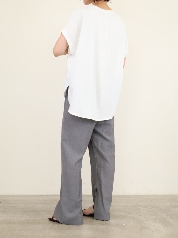 【ayane】フレンチスリーブミニロゴTシャツ