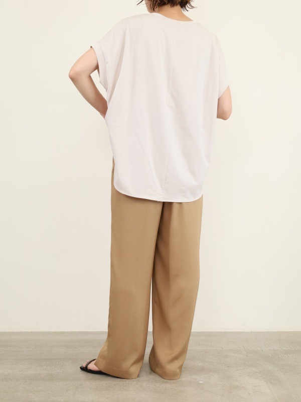 【ayane】フレンチスリーブミニロゴTシャツ