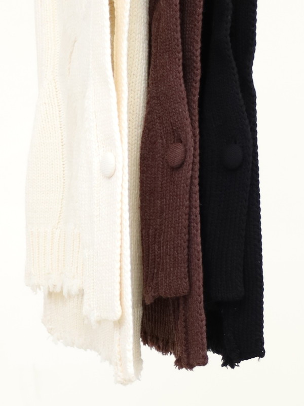 【CEaRET】ケーブルニットベスト