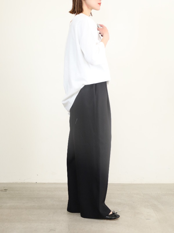 【siro de labonte】前後両用フォトTシャツ