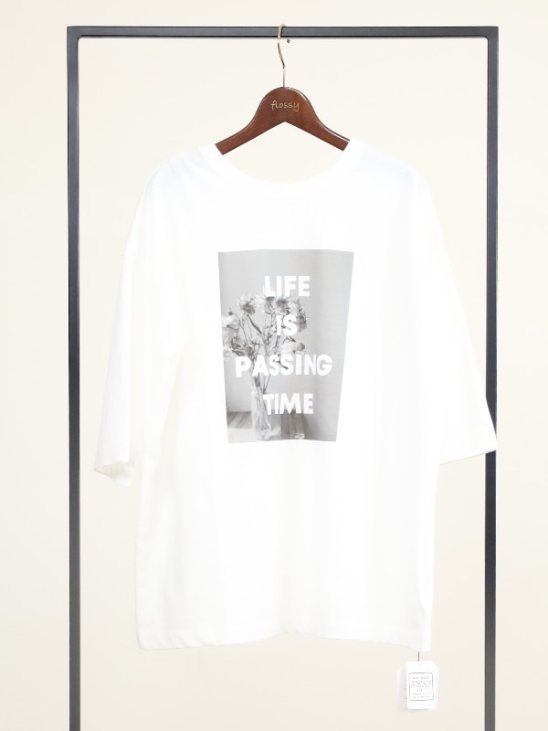 【siro de labonte】前後両用フォトTシャツ