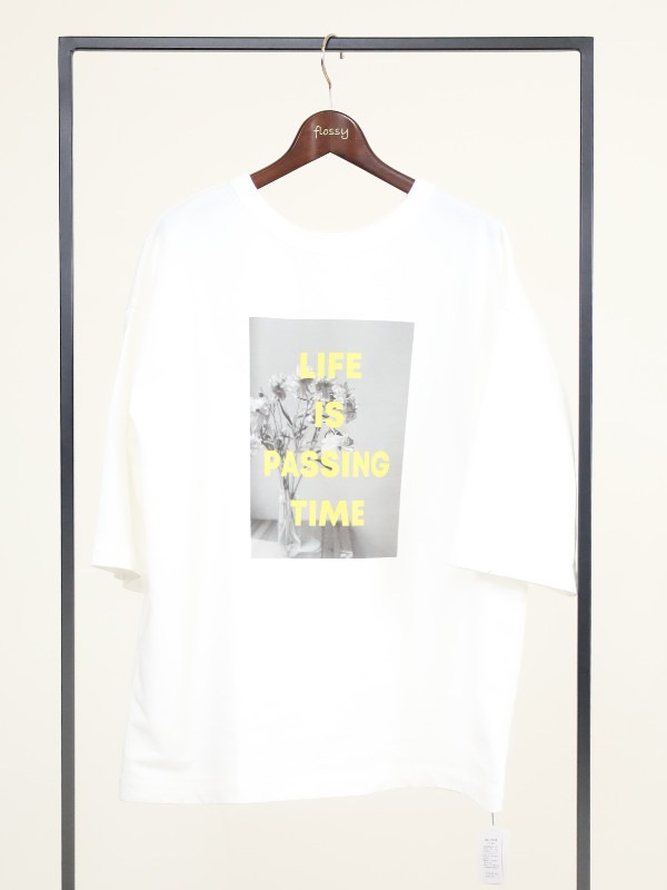 【siro de labonte】前後両用フォトTシャツ