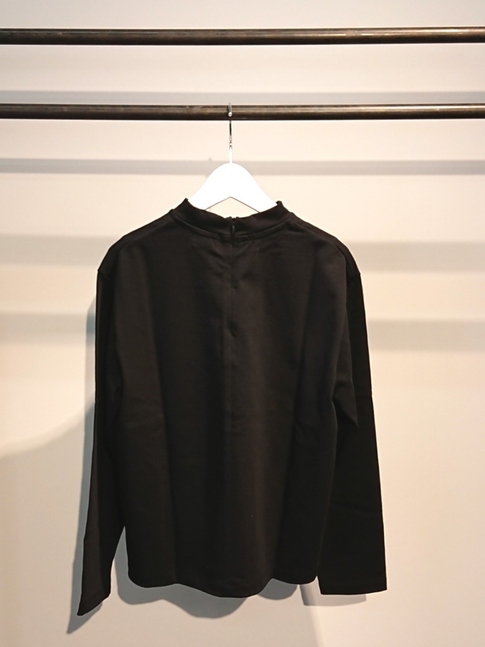 【SONO】 ハイネック長袖スクエアカットソー