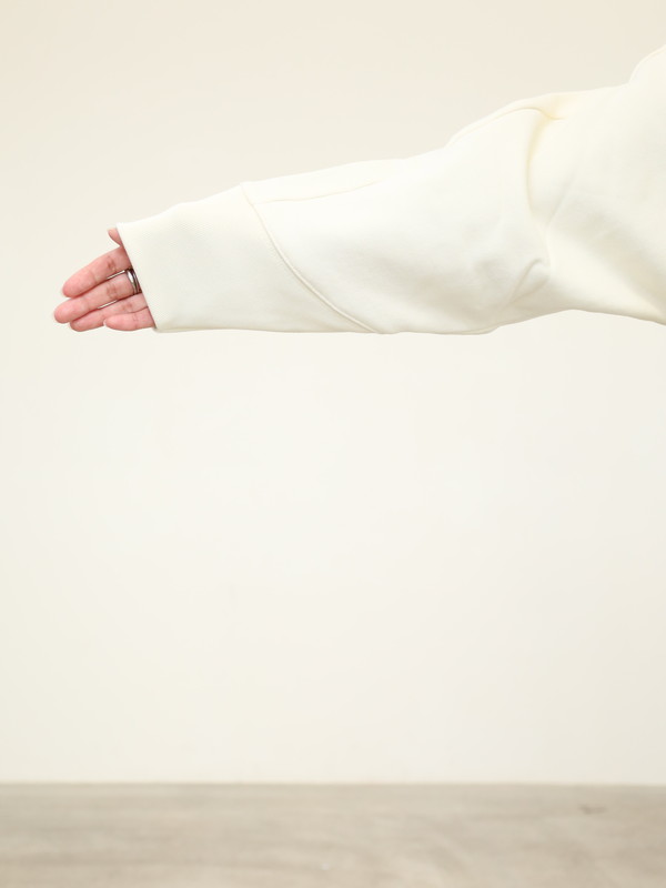 【CEaRET】異素材コンビスウェットトップス