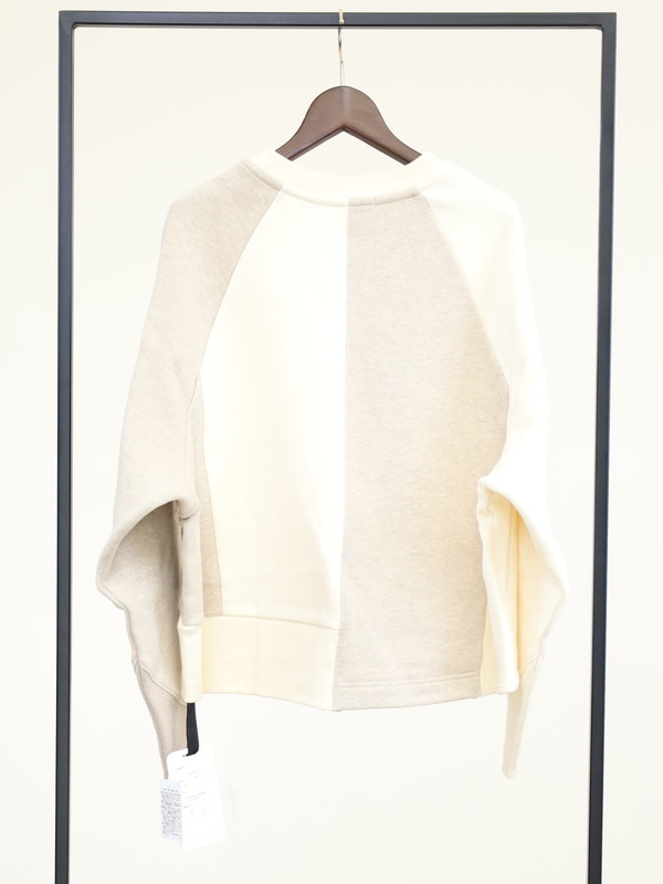 【CEaRET】異素材コンビスウェットトップス